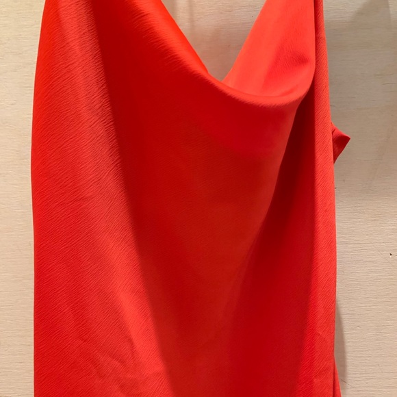 Red Satin mini Dress. - Picture 2 of 2